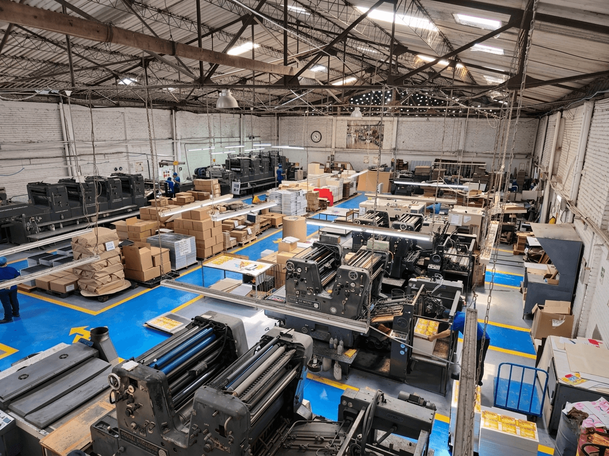 Packaging production placeholder